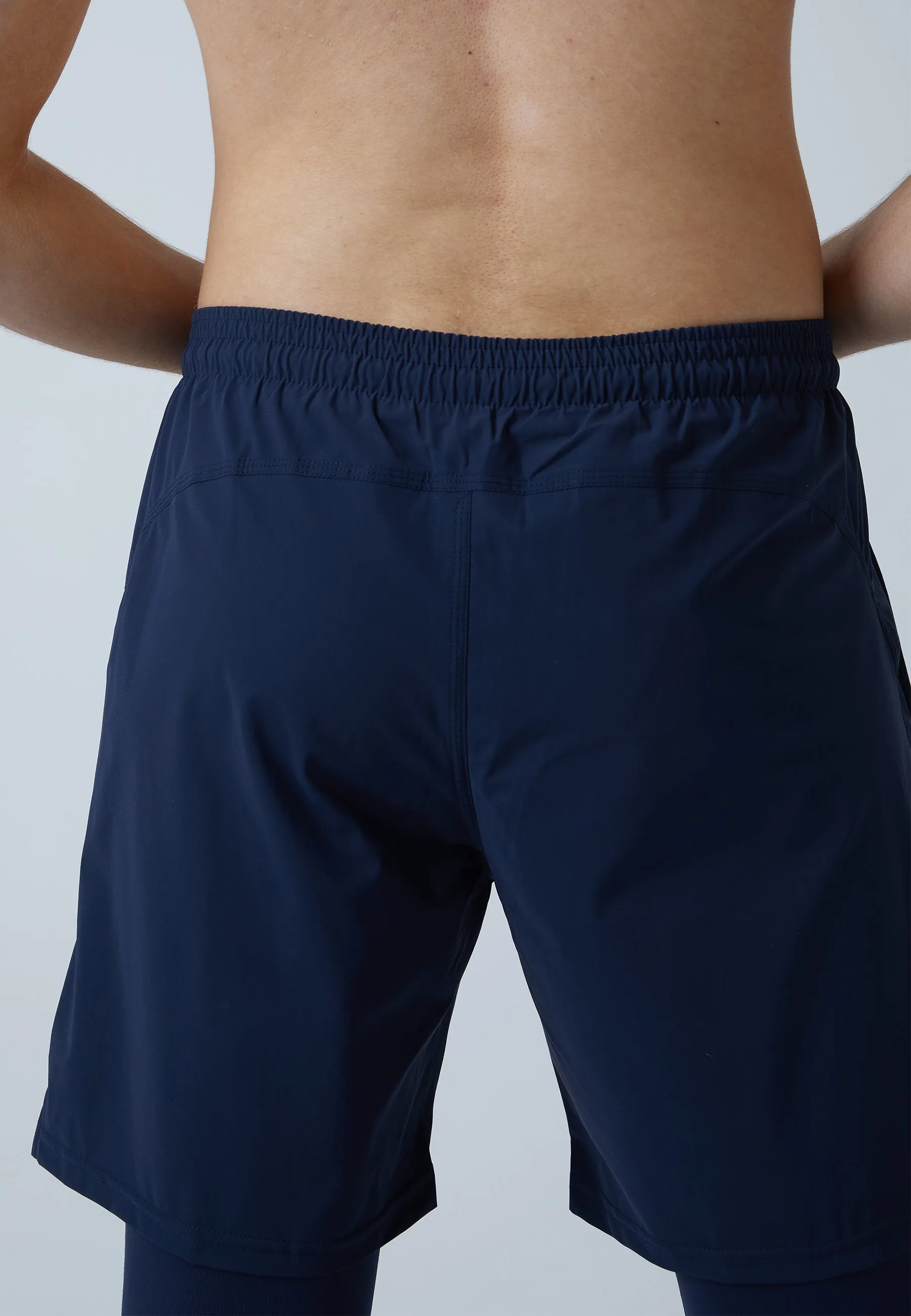 2-in-1 Shorts mit Leggings, navy blau