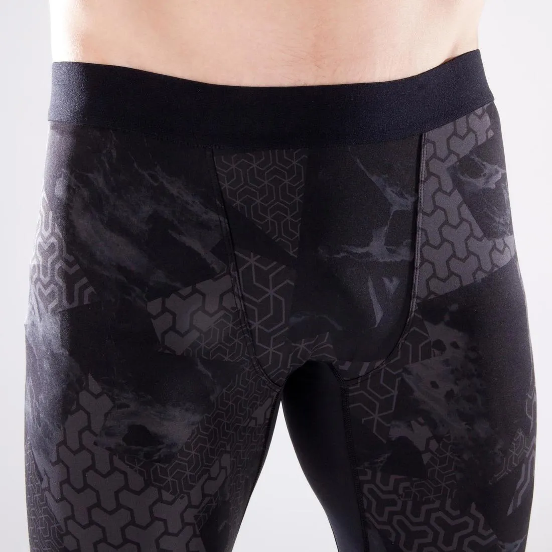 500 Cross-Training Leggings - Black/Print