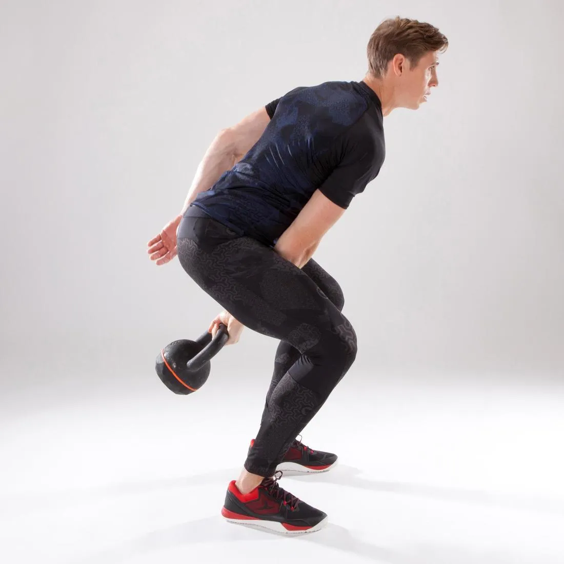 500 Cross-Training Leggings - Black/Print