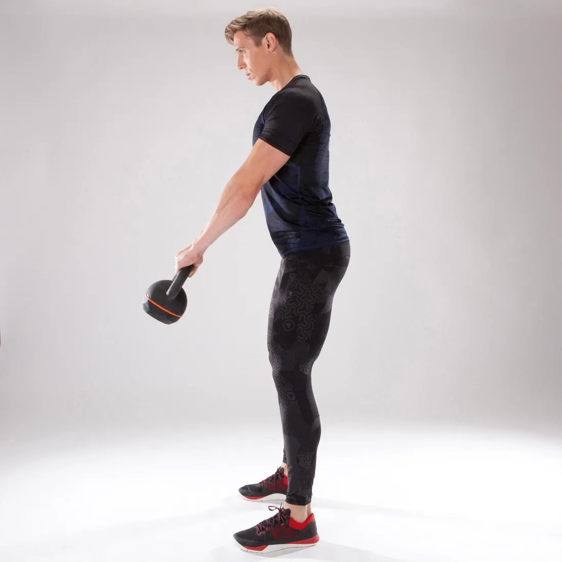 500 Cross-Training Leggings - Black/Print