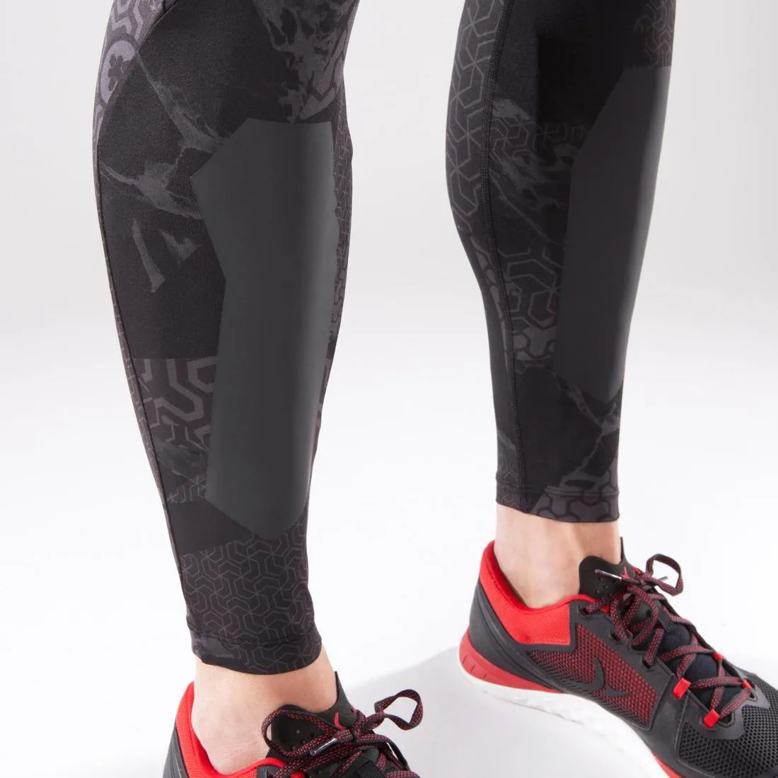 500 Cross-Training Leggings - Black/Print