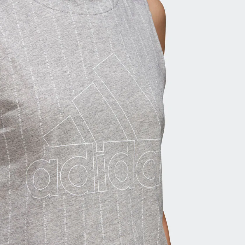 Adidas Sport ID Tank Top Grey/White CZ5668