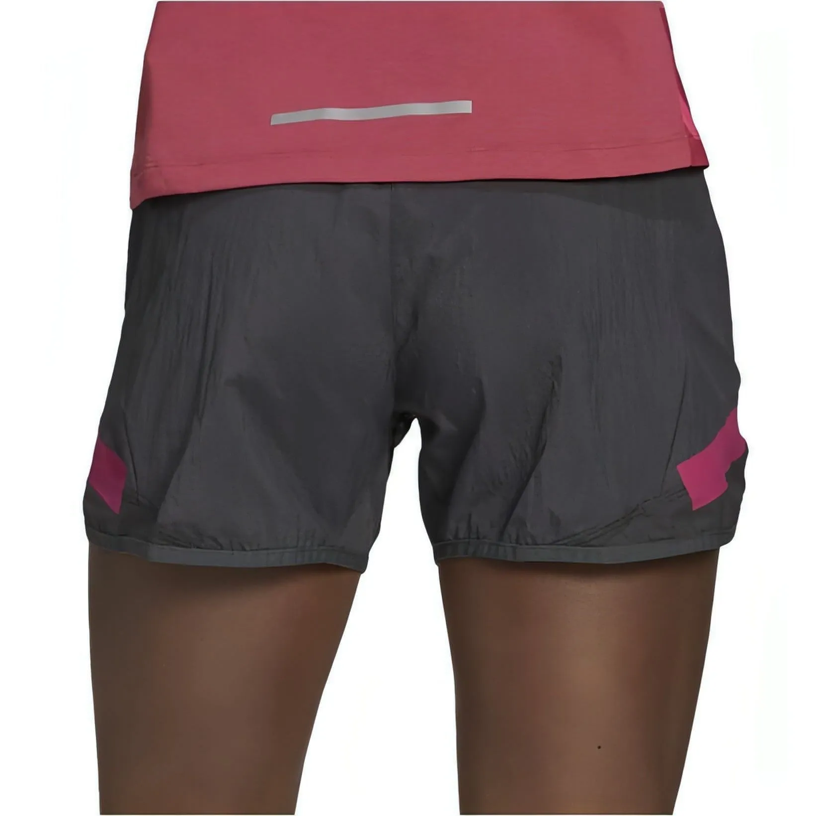 adidas Ultra 4 Inch Womens Running Shorts - Grey