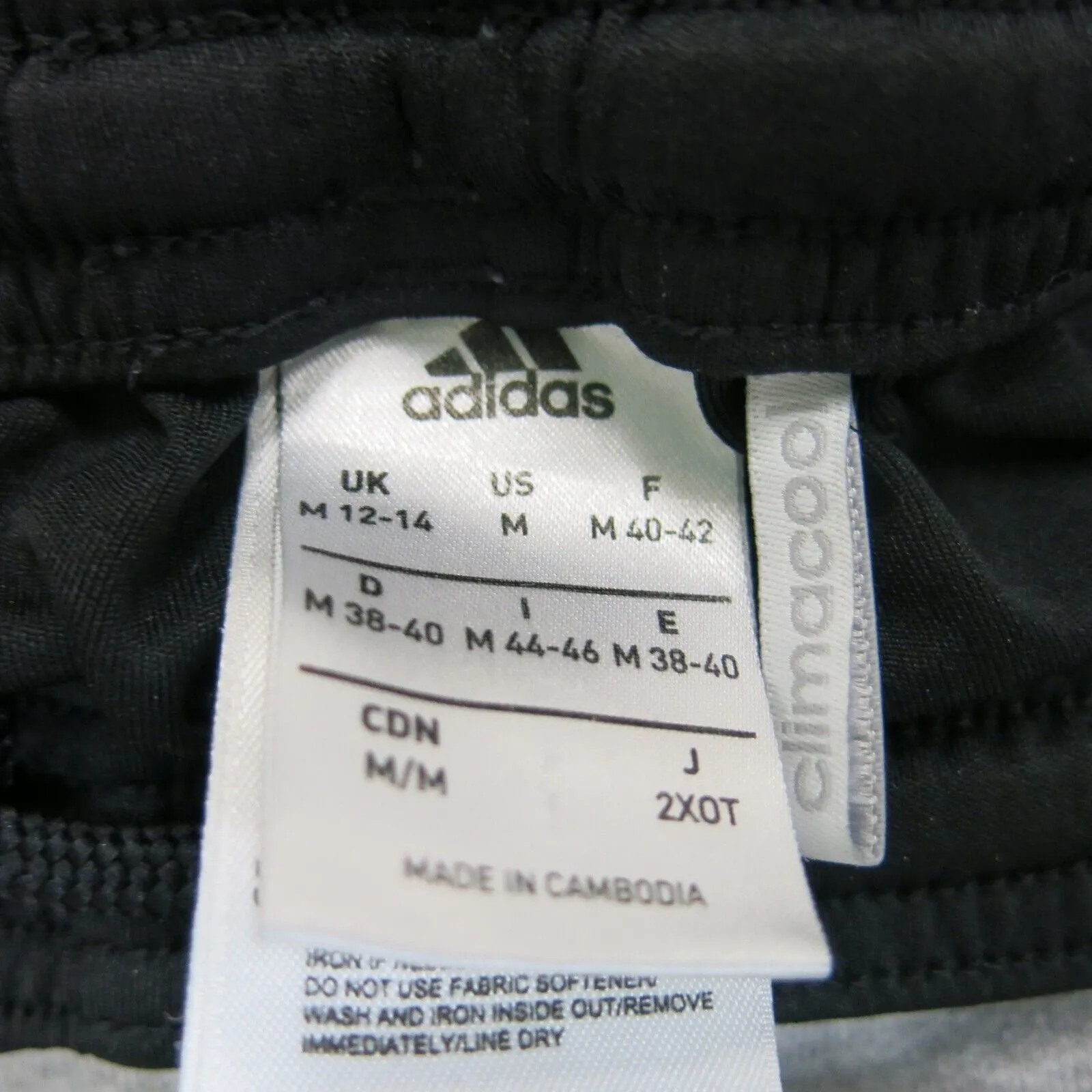 Adidas Womens Athletic Running Shorts Mid Rise 3 Striped Black Size Medium