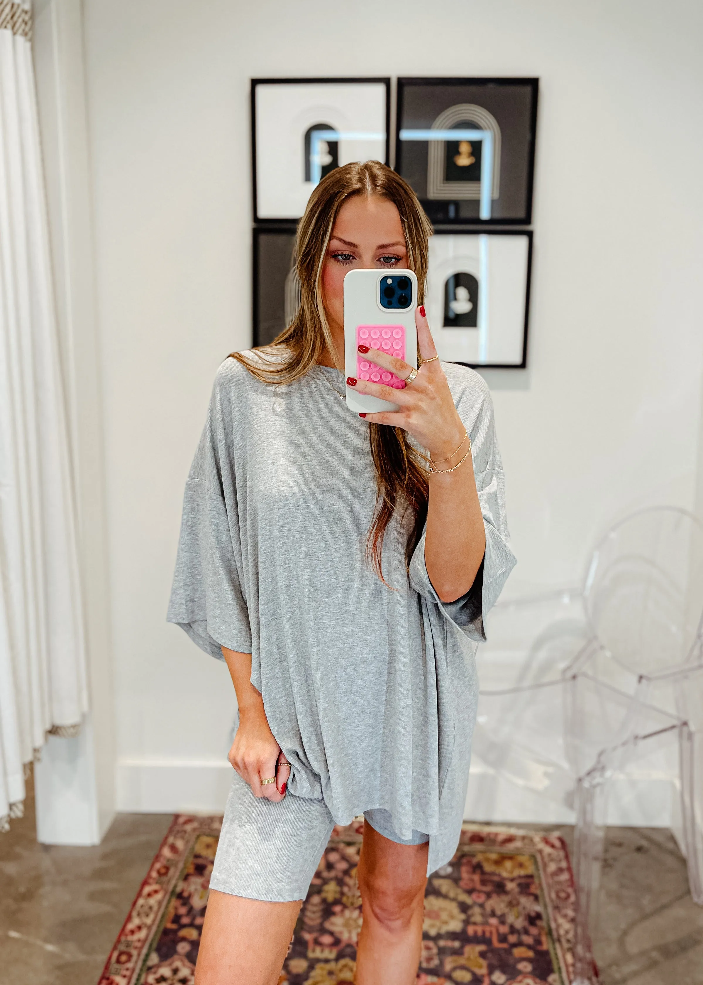 All Weekend Long Set Grey - Foxy Kind