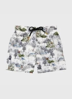 Aqua Blu Junior Boys Running Shorts - Woodland