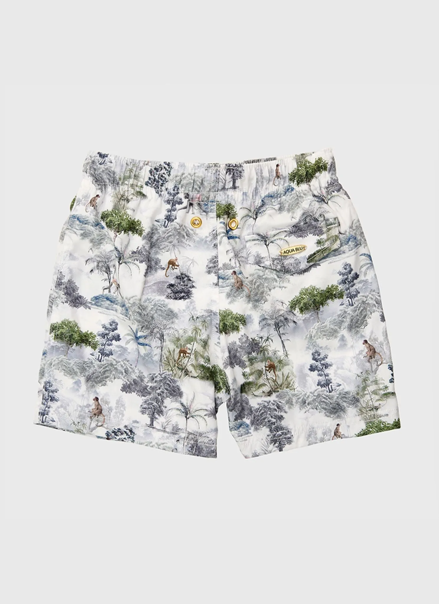 Aqua Blu Junior Boys Running Shorts - Woodland