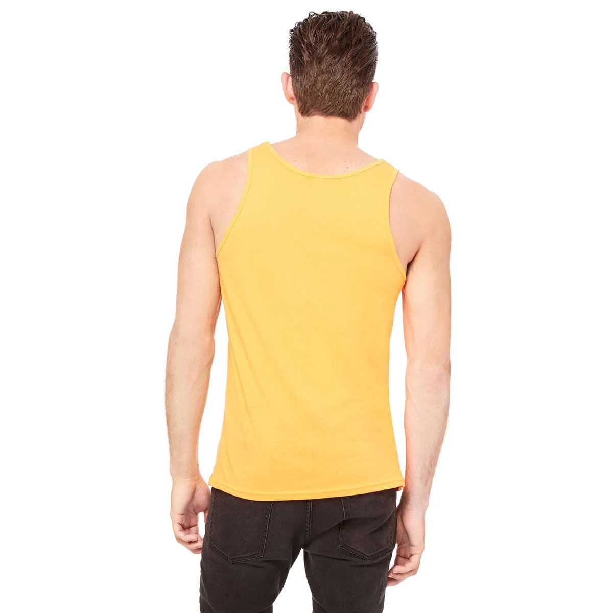 Bella   Canvas Unisex Neon Orange Jersey Tank