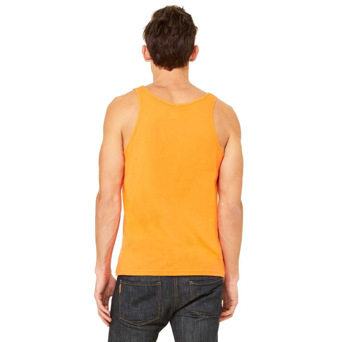 Bella   Canvas Unisex Orange Jersey Tank