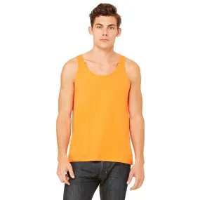 Bella   Canvas Unisex Orange Jersey Tank