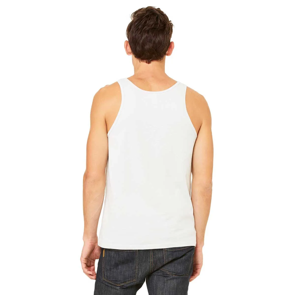 Bella   Canvas Unisex Silver Jersey Tank
