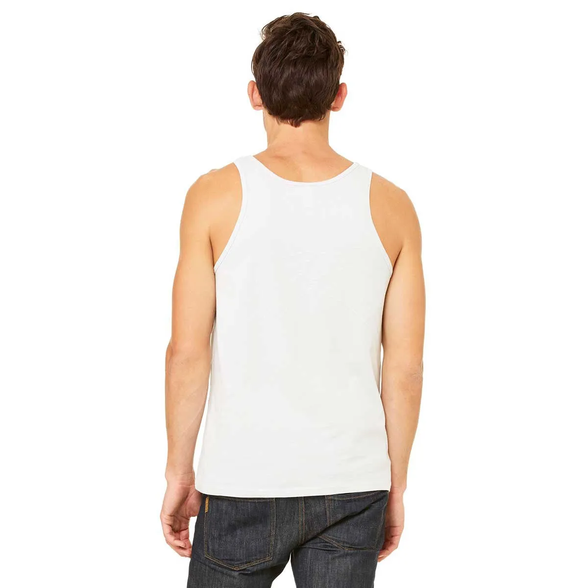 Bella   Canvas Unisex Silver Jersey Tank