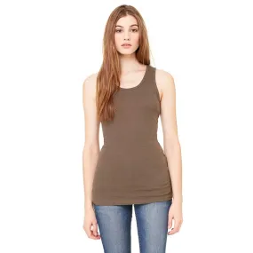 Bella   Canvas Women's Army Stretch Rib Tank