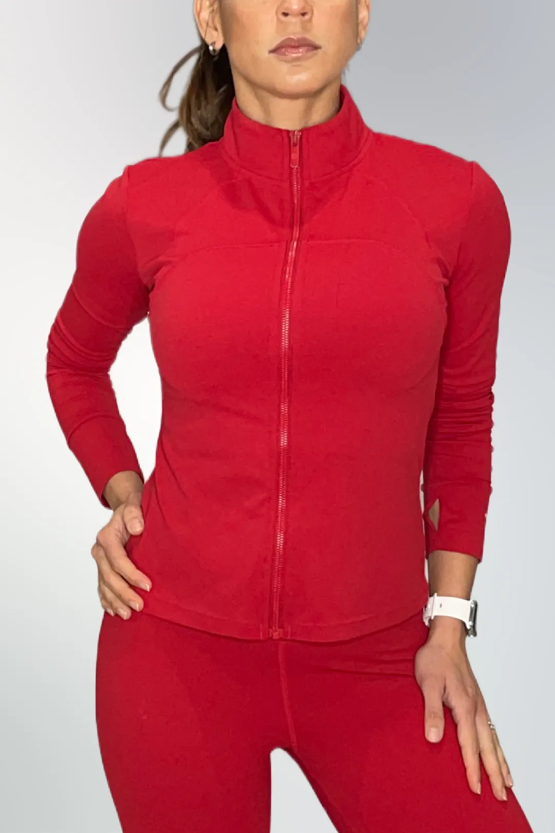 Blissful Jacket - Red • FINAL SALE