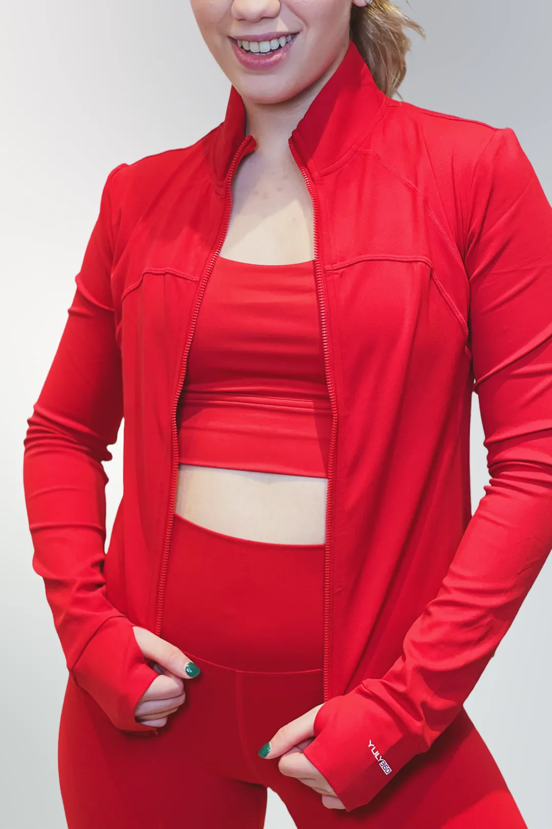 Blissful Jacket - Red • FINAL SALE