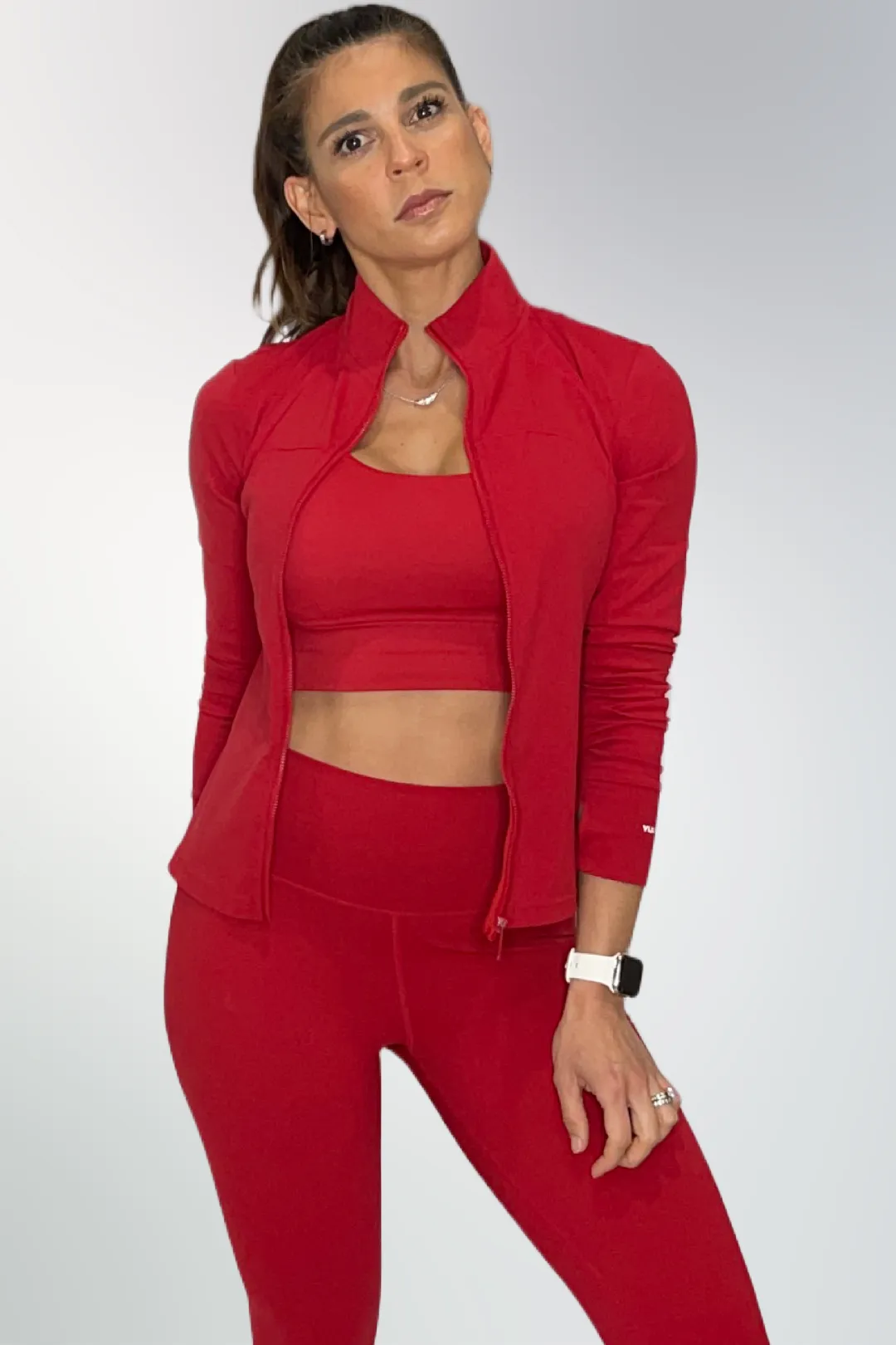 Blissful Jacket - Red • FINAL SALE