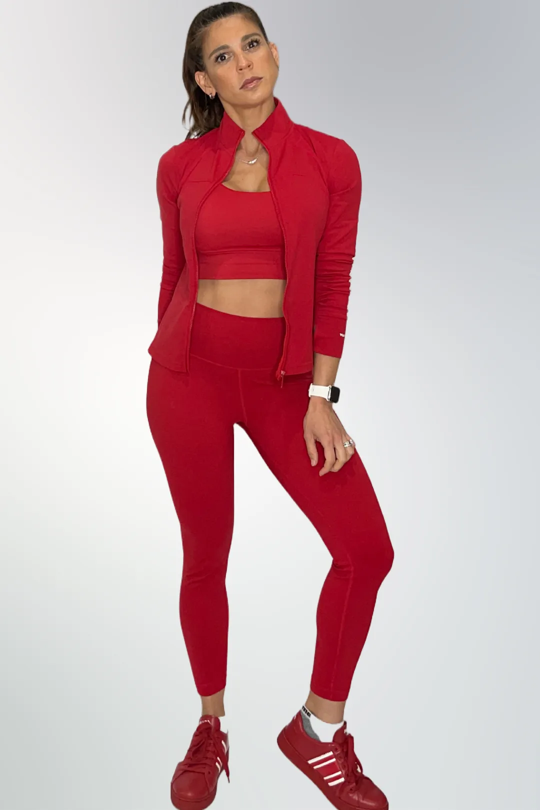 Blissful Jacket - Red • FINAL SALE