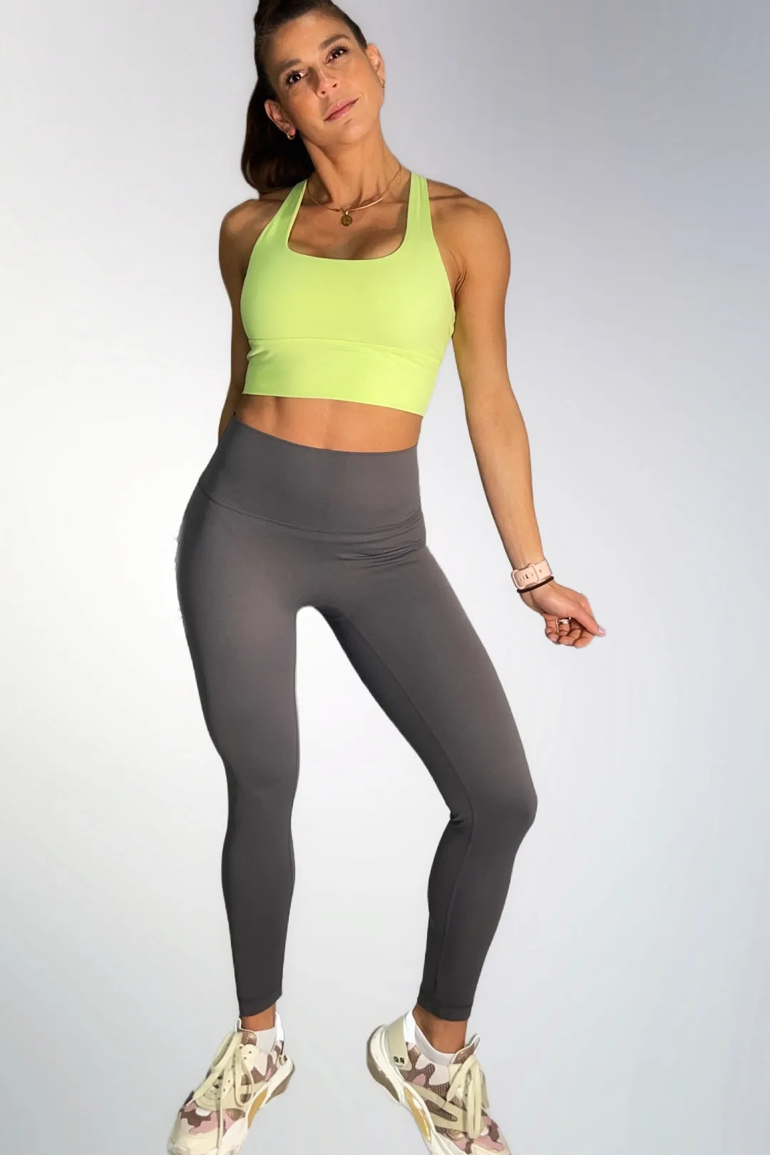 Blissful Leggings - Dark Gray - FINAL SALE