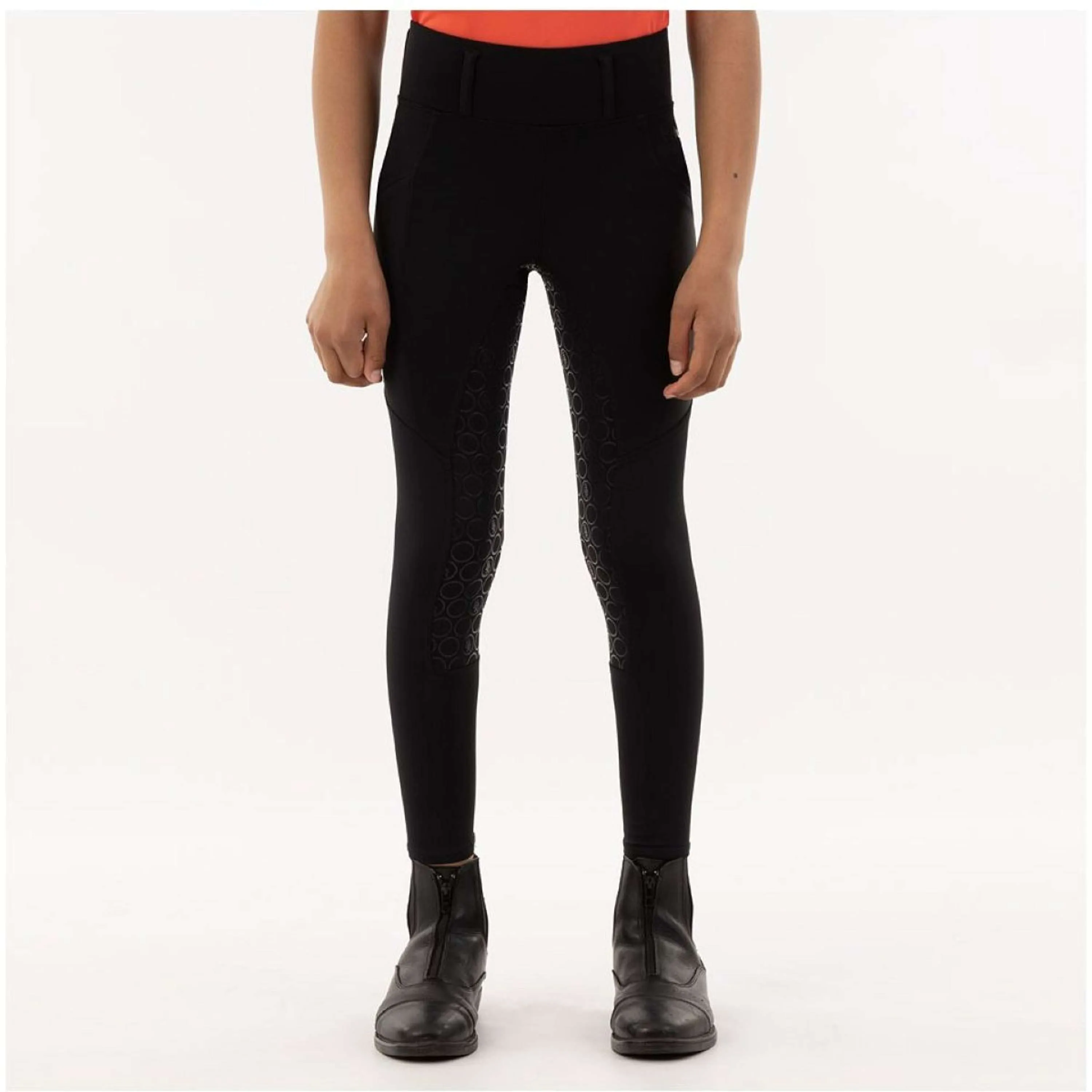 BR Reitleggings Eevolv Elian Silikon Besatz Kids Meteorite