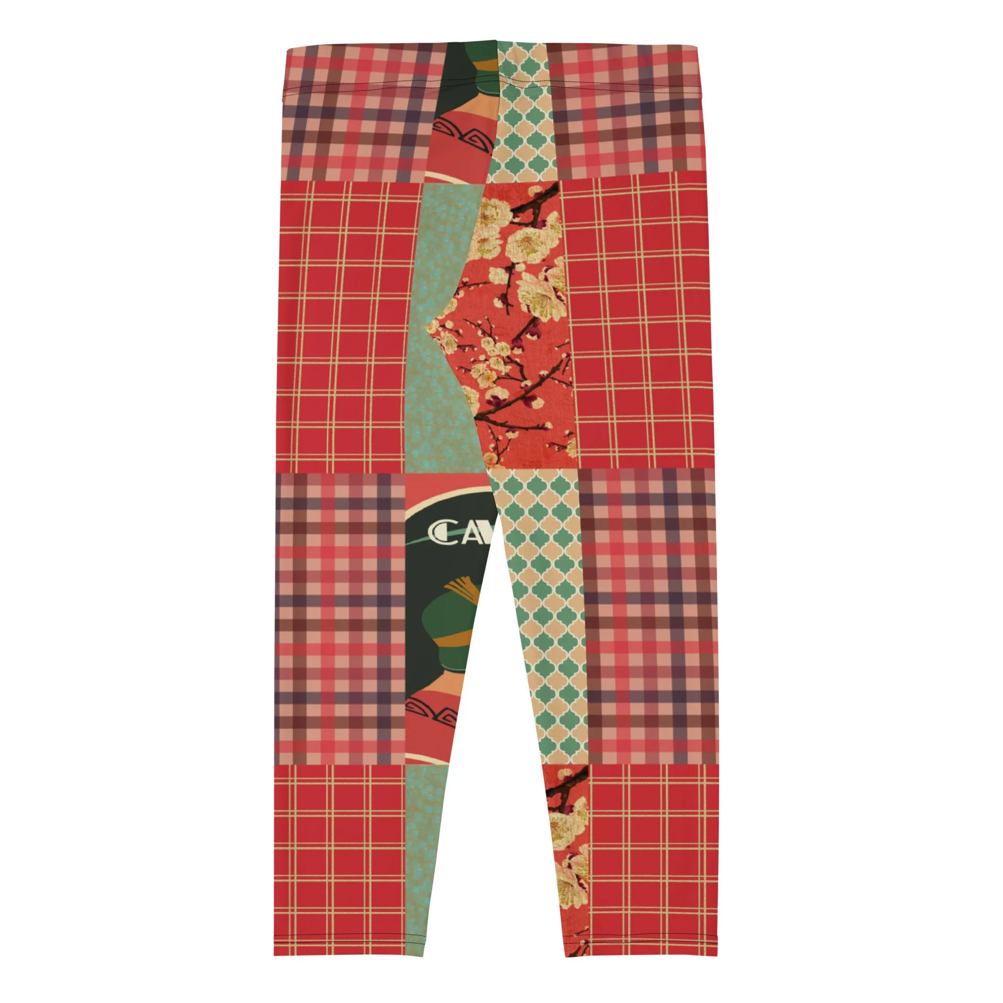 Cafe Deluxe Maestro Patchwork Capri Leggings