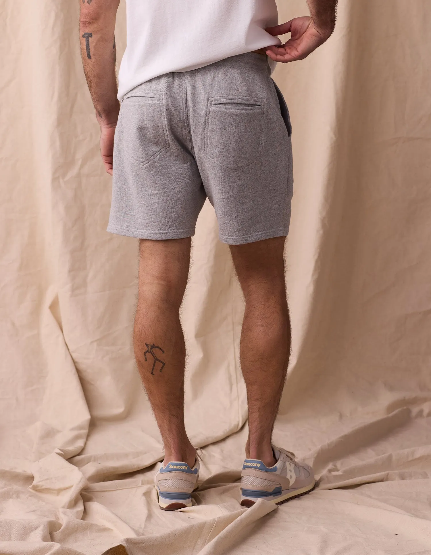 Cole Terry Short in Heathered Grey