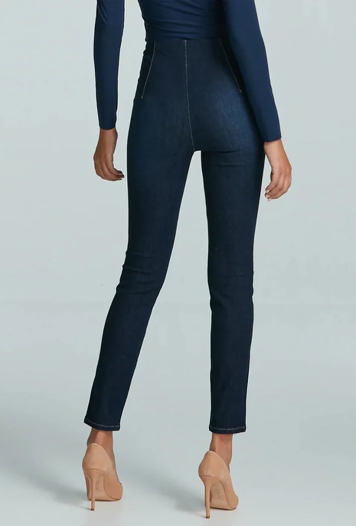 Commando Do It All Denim Legging - Dark Indigo