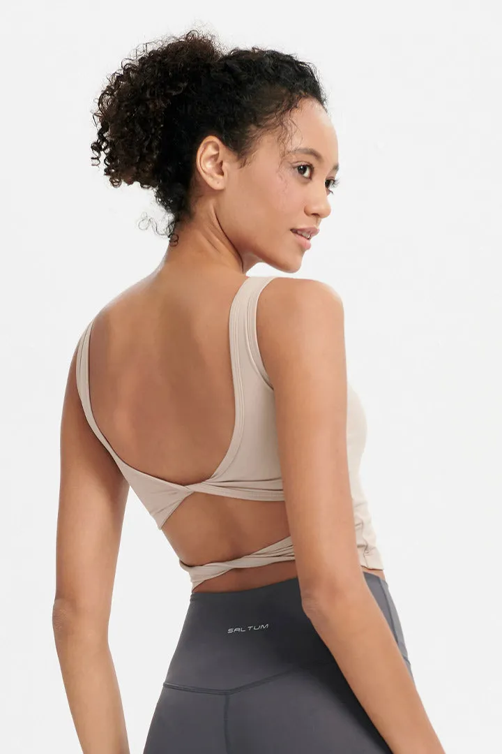Criss Cross Strappy Tank Top