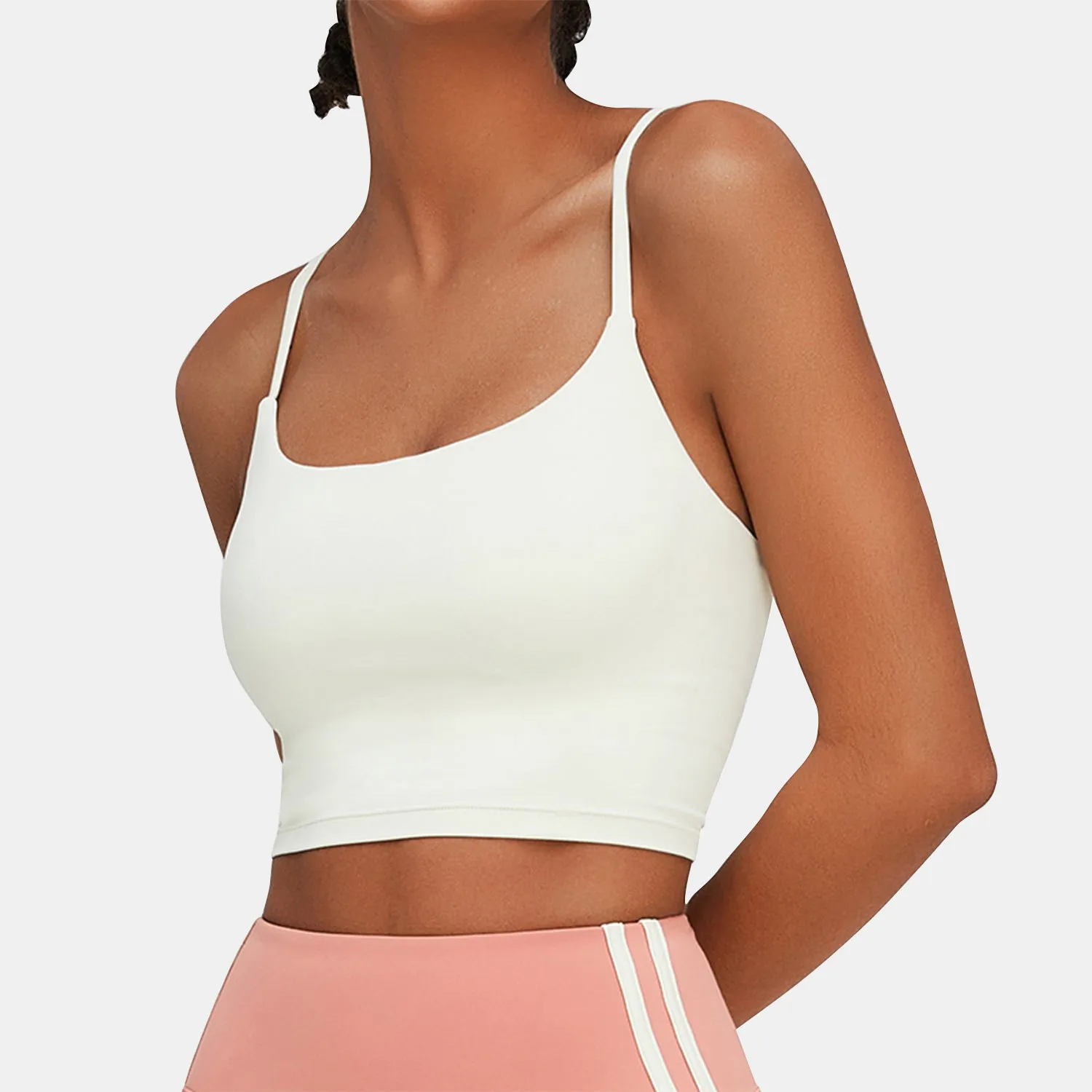 Crisscross Backless Sports Bra - Mertise