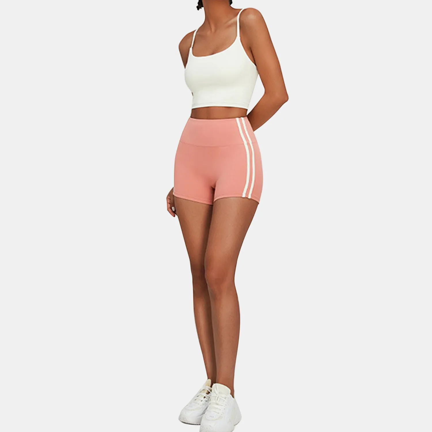 Crisscross Backless Sports Bra - Mertise