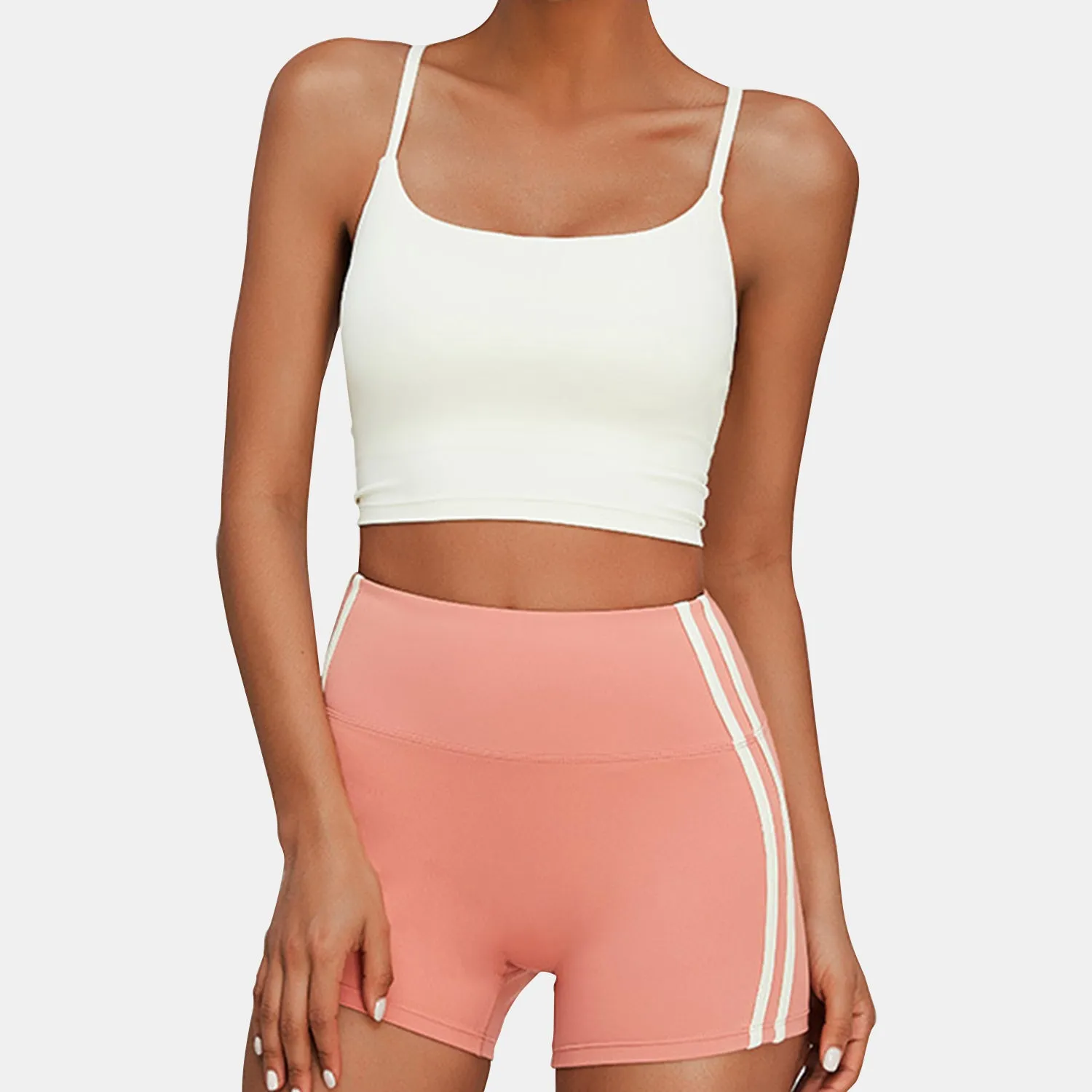 Crisscross Backless Sports Bra - Mertise