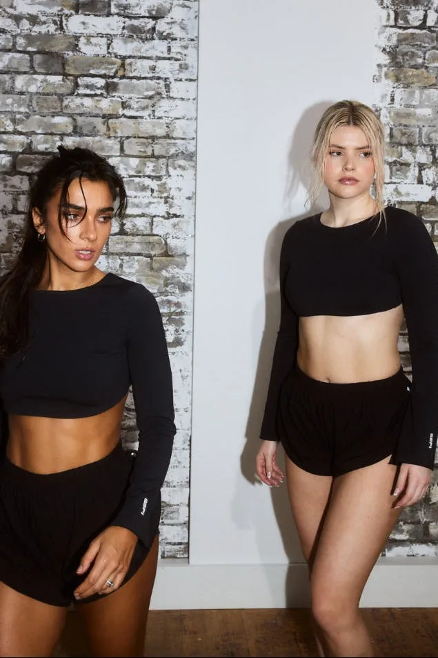 Define Running Shorts - Jet Black