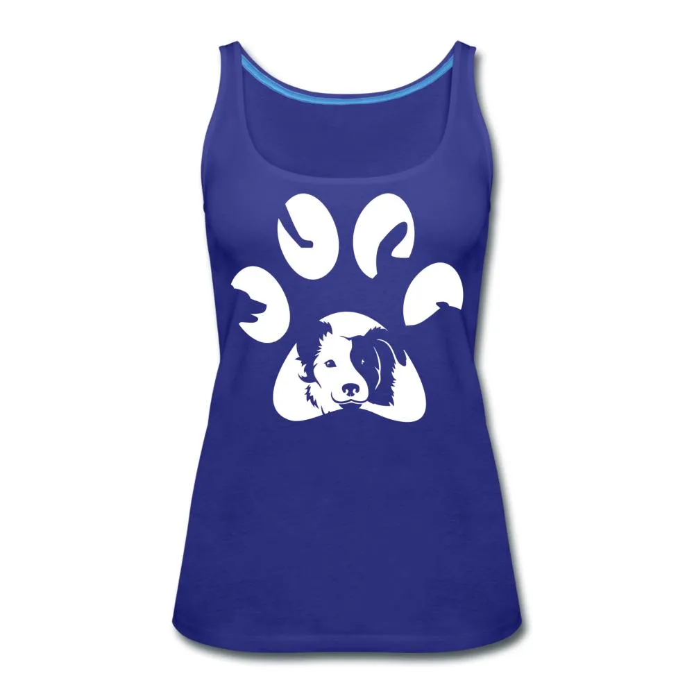 Dog Pawprint Women's Tank Top