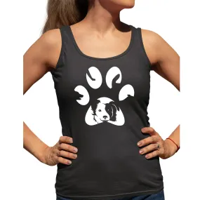 Dog Pawprint Women's Tank Top