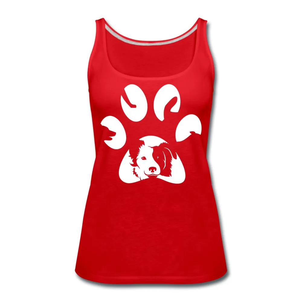 Dog Pawprint Women's Tank Top