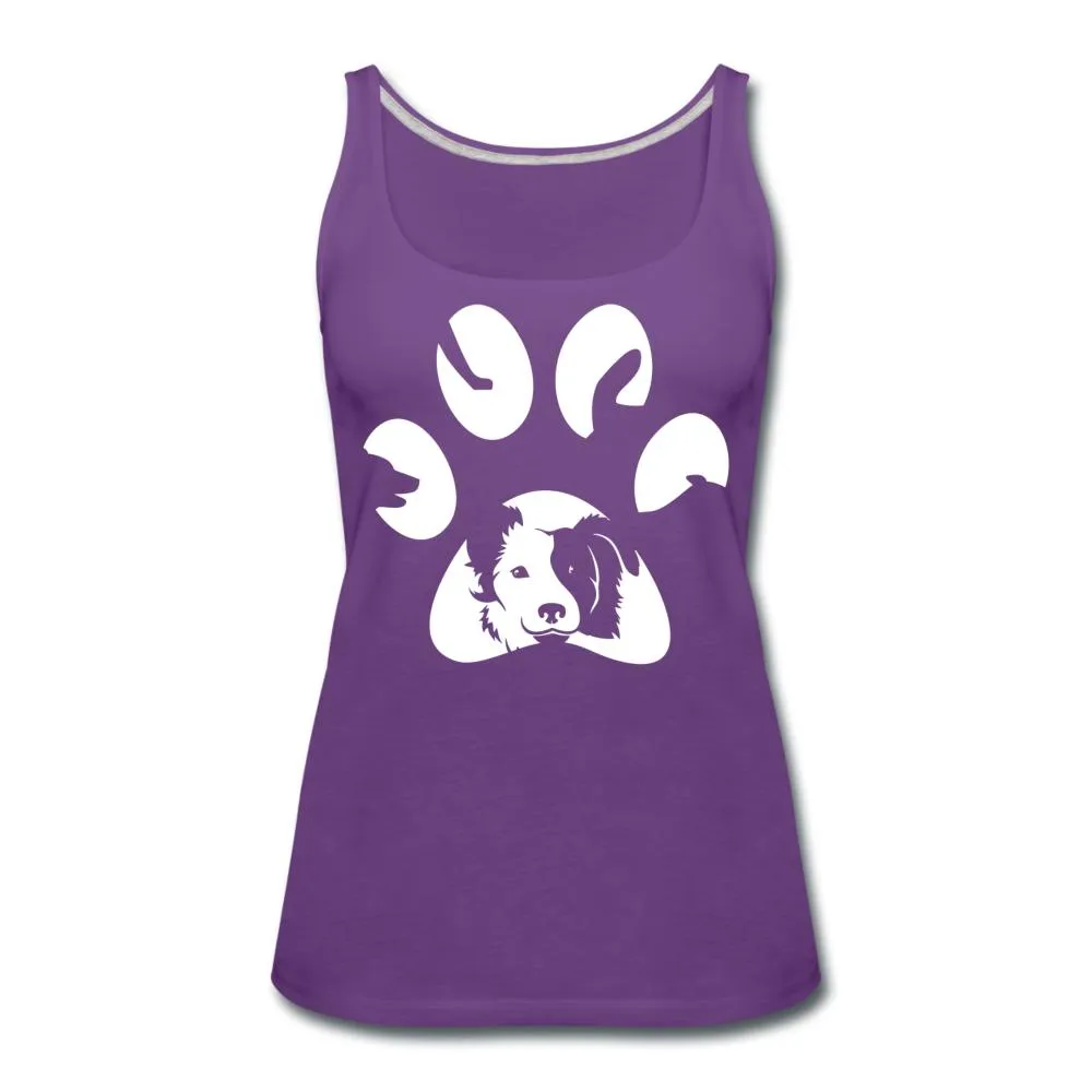 Dog Pawprint Women's Tank Top