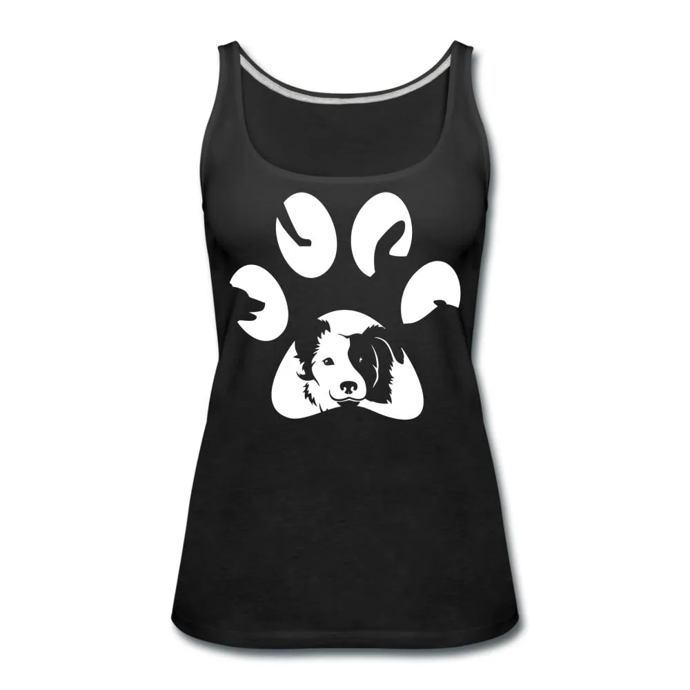 Dog Pawprint Women's Tank Top