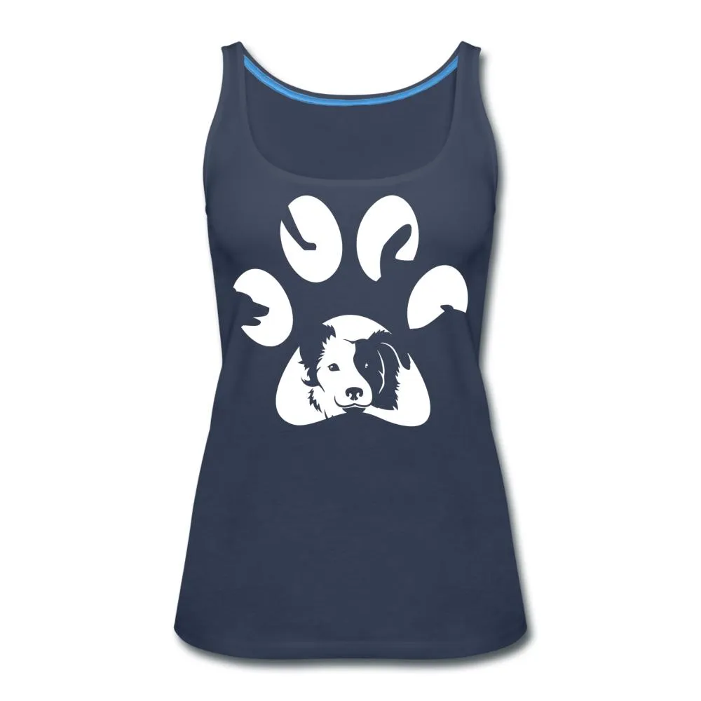 Dog Pawprint Women's Tank Top