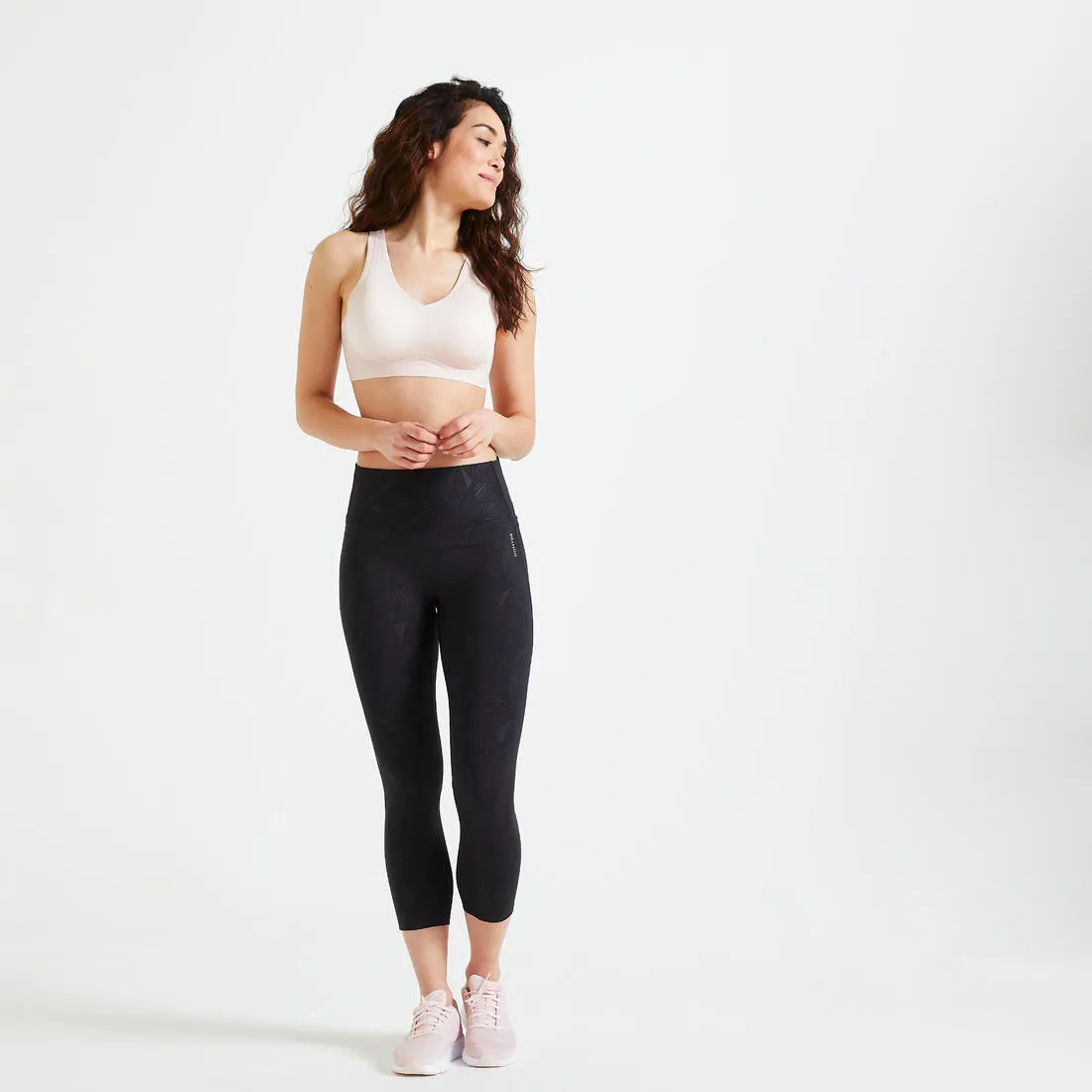 Domyos Women's Light Support Close Fitting Fitness Bra