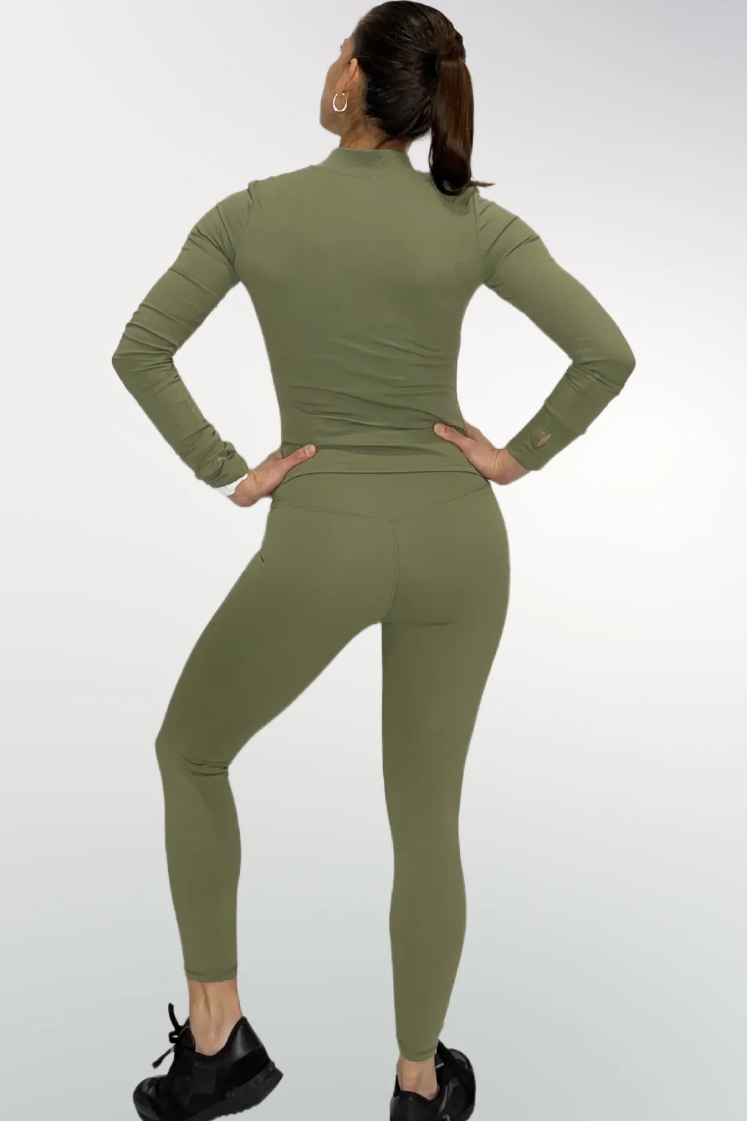 Driven Jacket - Army Green - FINAL SALE