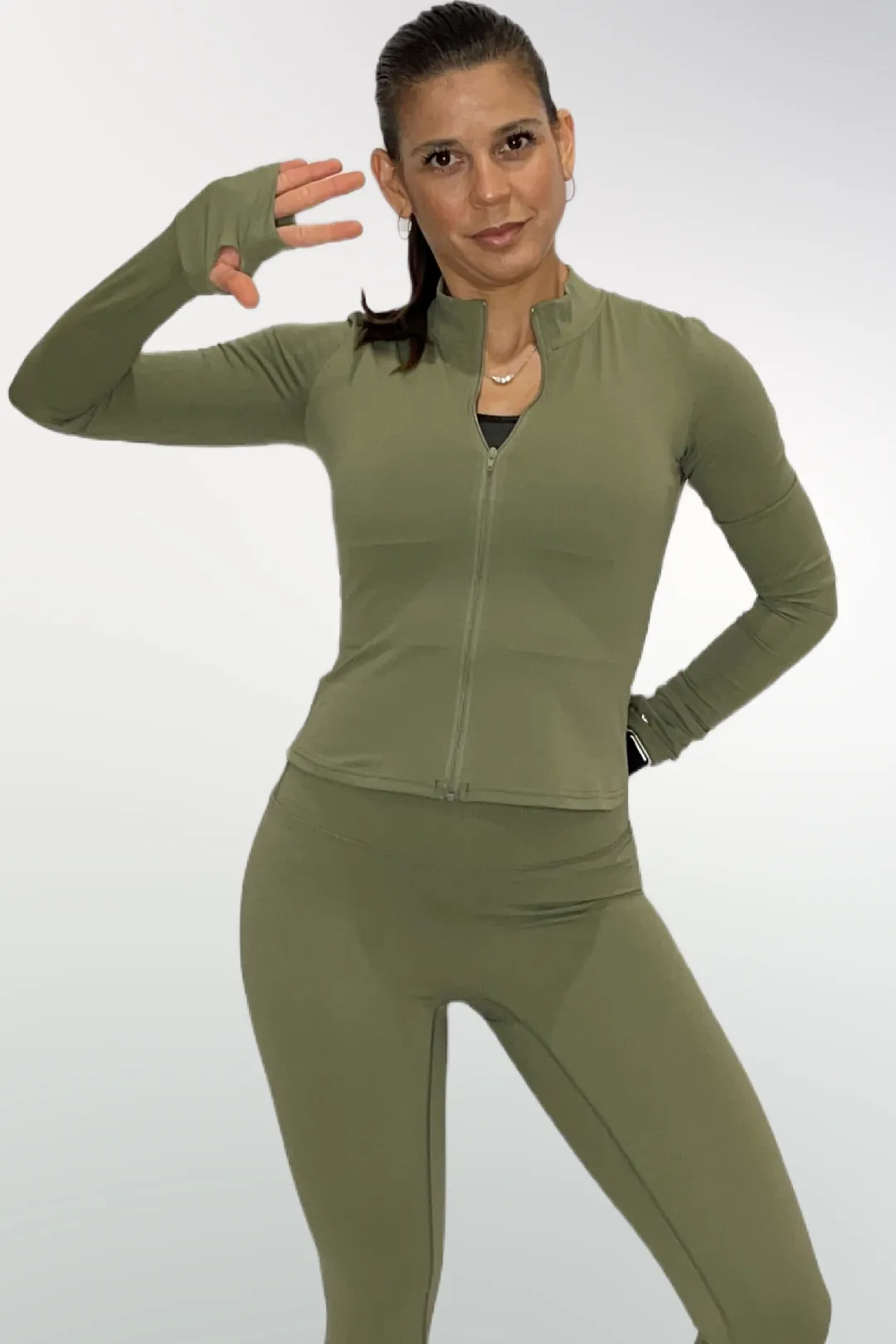 Driven Jacket - Army Green - FINAL SALE