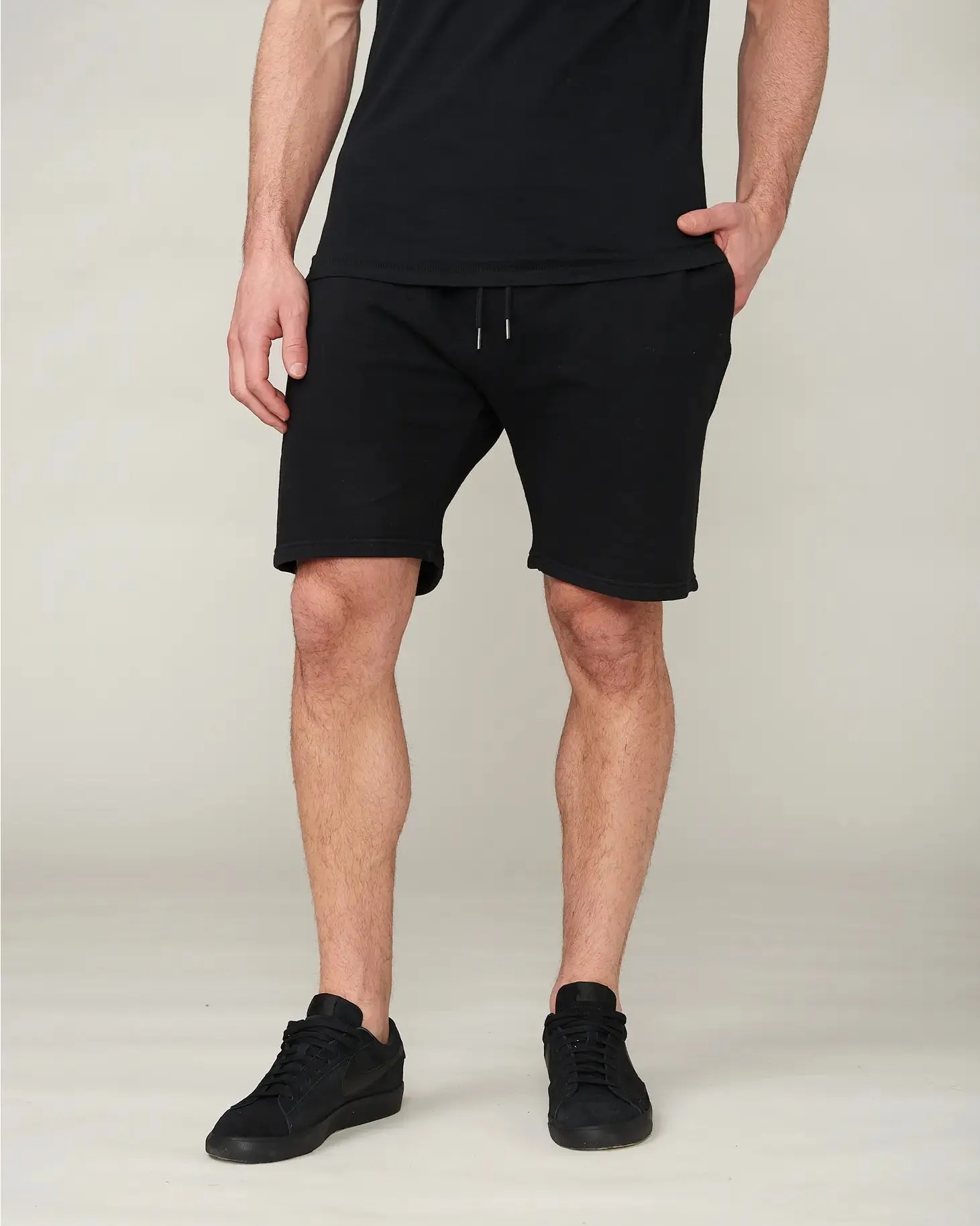 Dylan French Terry Jet Black Short