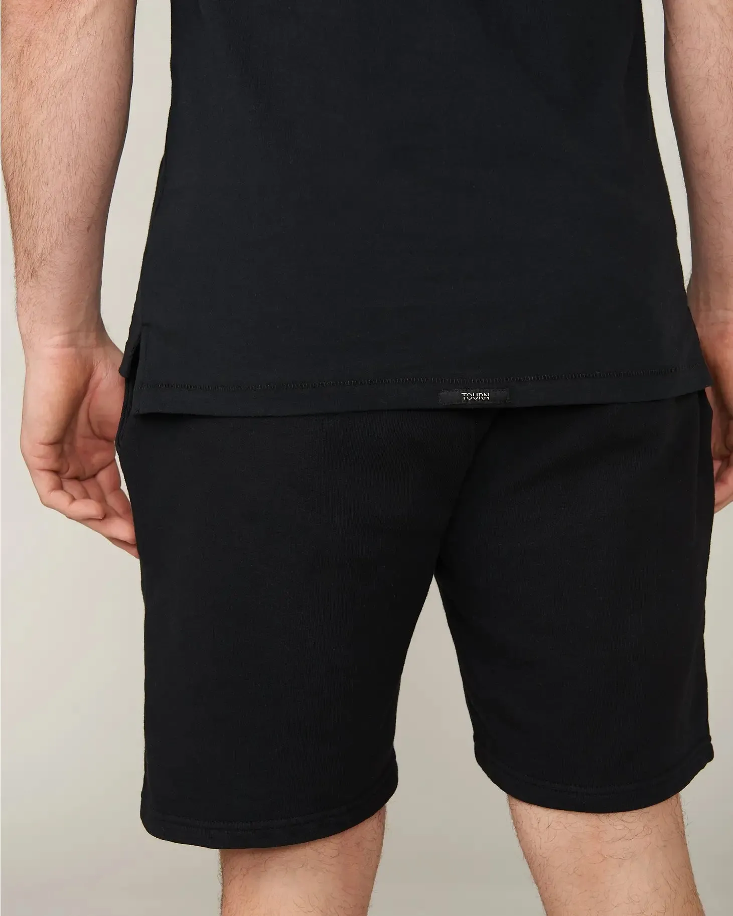 Dylan French Terry Jet Black Short