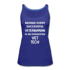Exhausted Vet Tech Women's Tank Top