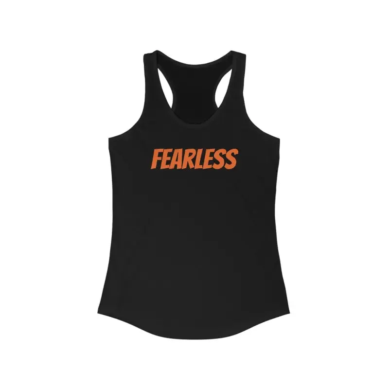 Fearless Racerback Tank Womens Ideal Chic