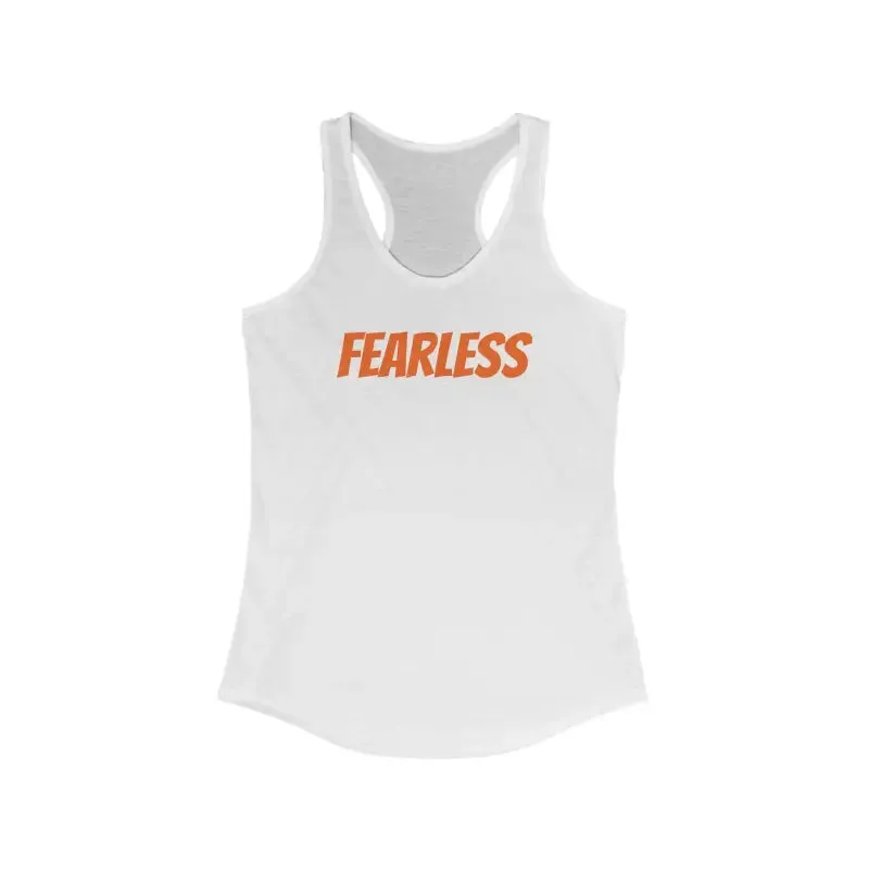 Fearless Racerback Tank Womens Ideal Chic