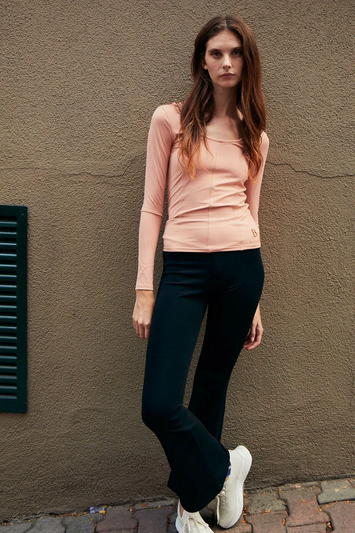 Flared Leggings Retro Black