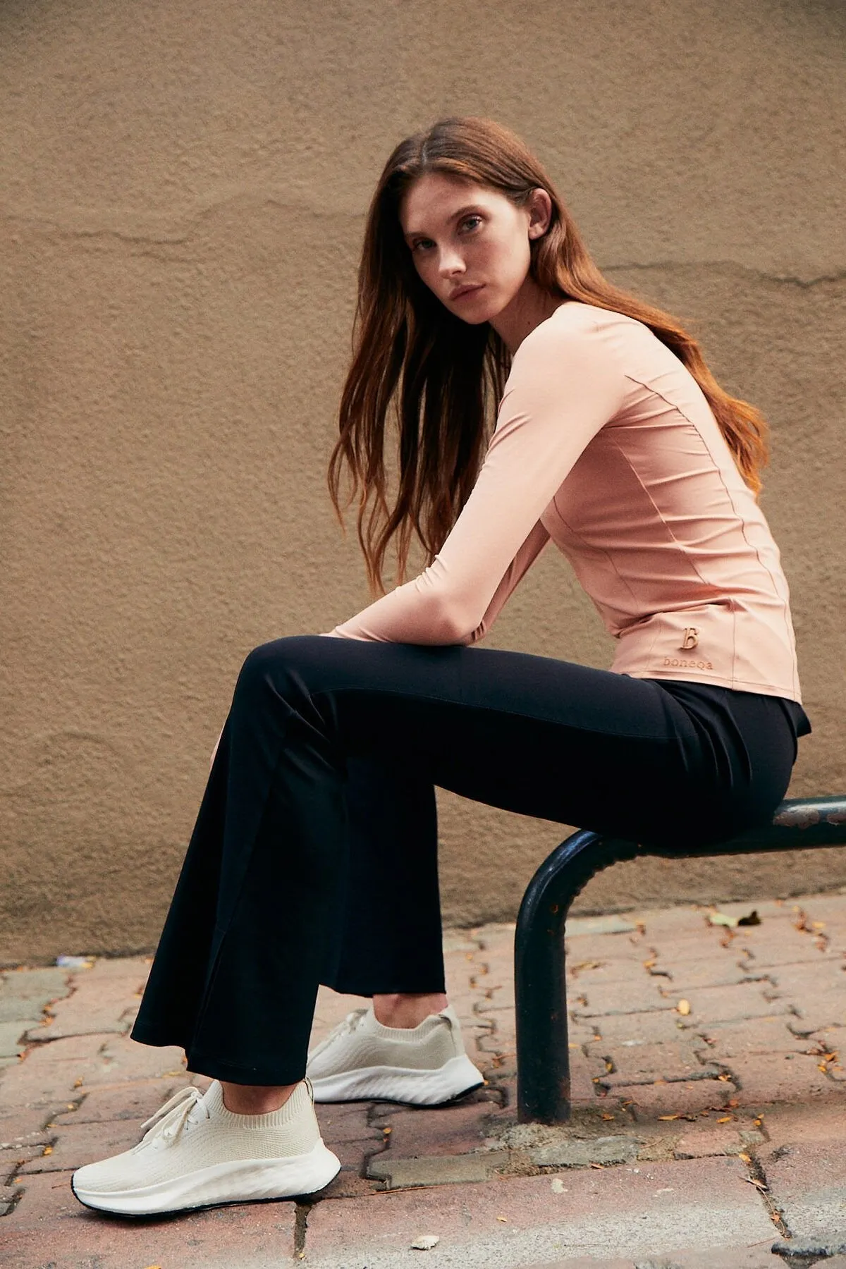 Flared Leggings Retro Black