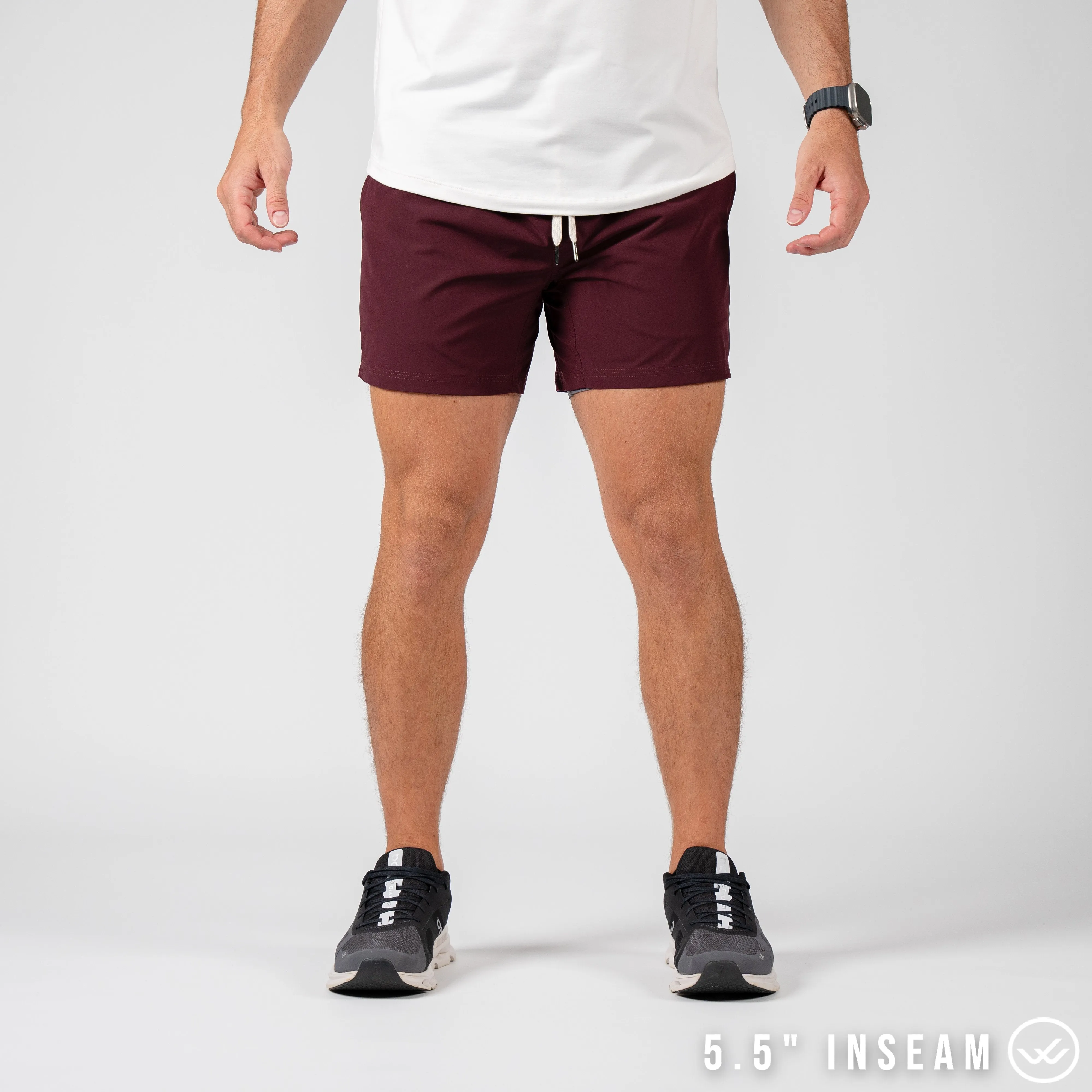 Flow 2.0 Mod Short (Athletic) - Plum 5.5" & 7" - Linerless