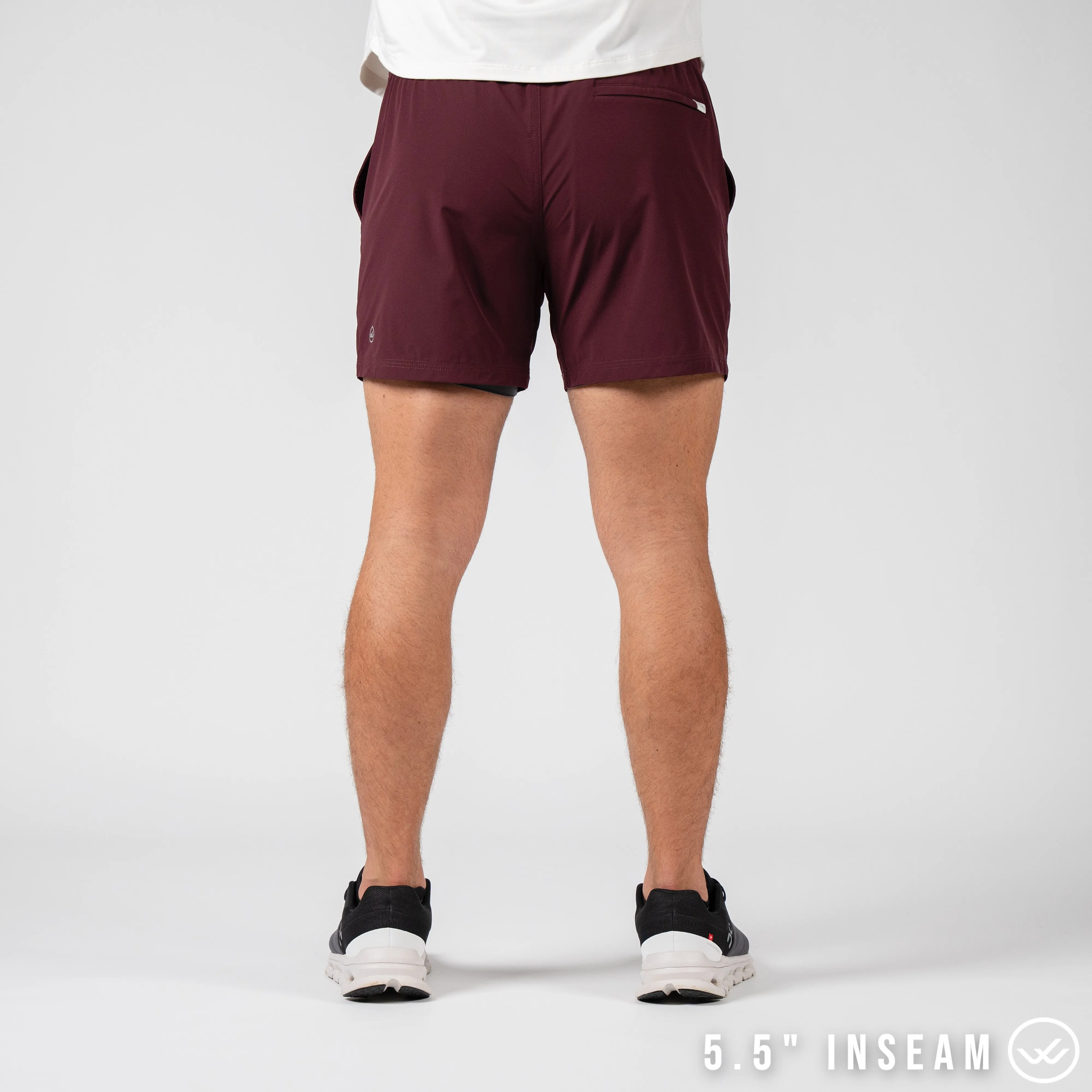 Flow 2.0 Mod Short (Athletic) - Plum 5.5" & 7" - Linerless