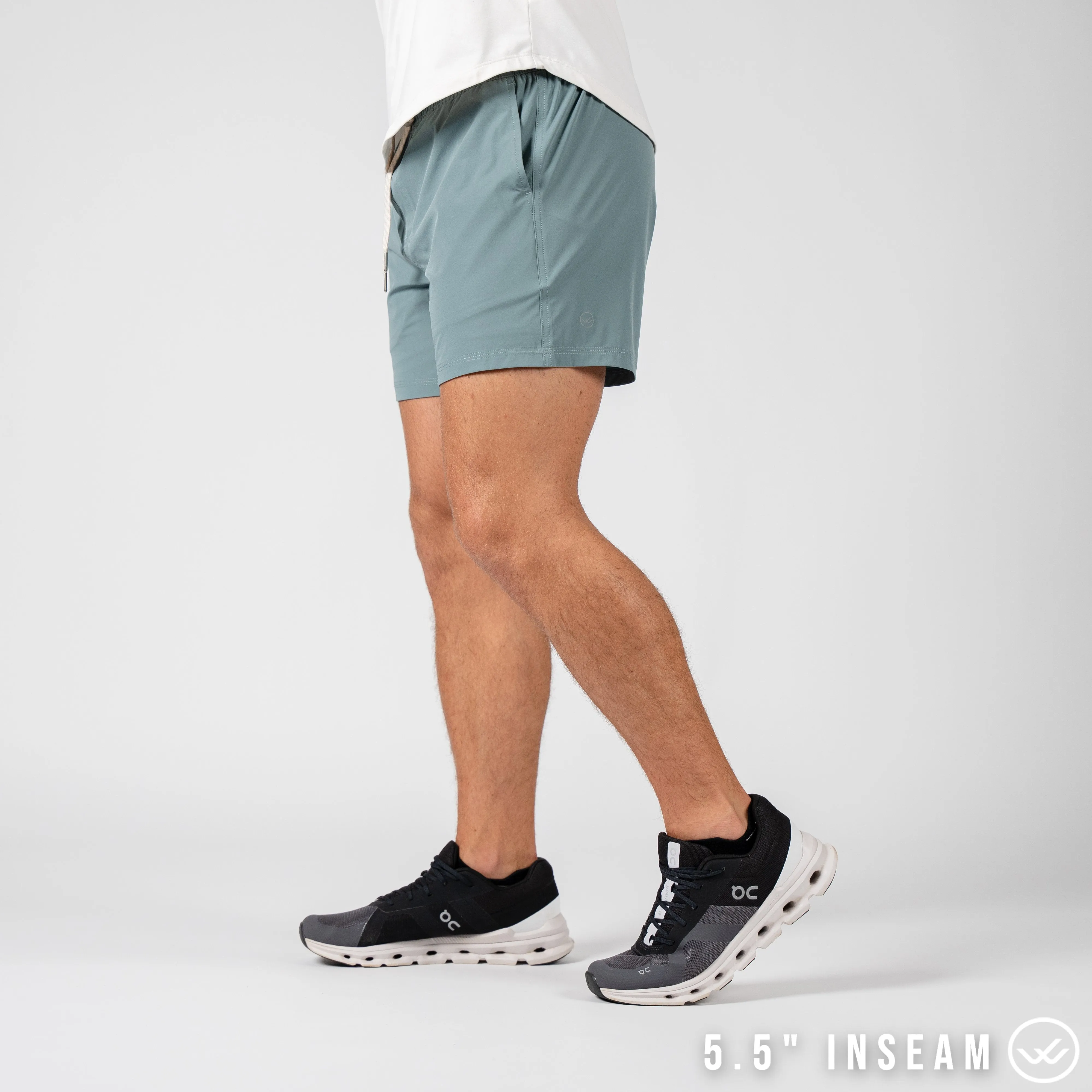 Flow 2.0 Mod Short (Athletic) - Sea Foam 5.5" & 7" - Linerless